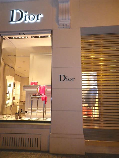 Dior store in Brussels, Belgium. March 20, 2012 